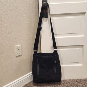 NWOT- Athleta Women's Black Crossbody Purse Adjustable Straps